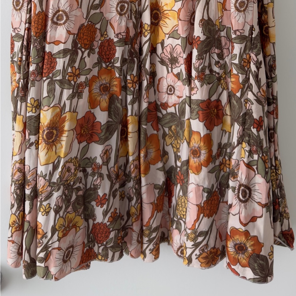 Zac & Rachel Multicolor Floral Maci Skirt -XL - Picture 4 of 4